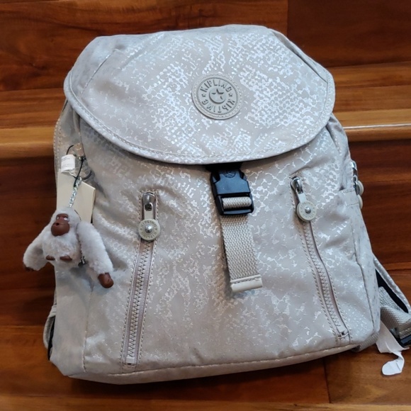 Kipling Bags Nwt Kipling Zakaria Backpack Glitterati Glam Poshmark